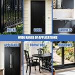 CIONIA All-in-One Paint - Multi-Surface Black Paint, Furniture and Cabinet for Interior/Exterior - No Sanding, Quick Drying - Perfect for Wood, Wall, Appliance, Metal & More, 5 Oz