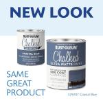 Rust-Oleum Coastal Blue Chalked All-in-One Ultra Matte Paint | One Coat Coverage | No Primer, Sanding, Or Topcoat Needed | Easy Clean Up | Made in USA | 30 OZ