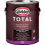 Glidden Total Exterior Paint & Primer All-in-One, Little Bear/Brown, Satin, 1 Gallon