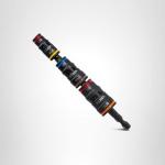 Klein Tools 32933 Klein Tools 32933 Impact Driver, SAE 7-in-1 Impact Rated Socket Set, 3 Flip Sockets with 6 Hex Driver Sizes and 1/4-Inch Bit Holder, 5-Inch Shaft