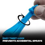 OX Tools Tuff Shot Deep Hole Marker Chalk Powder Shot for Drilling, Construction Marking Tool, Deep Reach Marker, 250 Bursts High-Vis Green Chalk Spray Marking for Carpentry