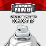 Rust-Oleum 249415 Automotive Sandable Primer Spray, 12 oz, Gray