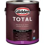 Glidden Total Exterior Paint & Primer All-in-One, Blue Fjord/Blue, Satin, 1 Gallon