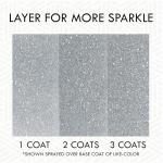Rust-Oleum 267734 Spray Paint, Each, Silver Glitter