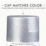 Rust-Oleum 267734 Spray Paint, Each, Silver Glitter