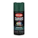 Krylon K02943007 Fusion All-In-One, Satin, Hunter Green, 12 oz.
