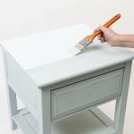 Rust-Oleum Linen White Chalked All-in-One Ultra Matte Paint | One Coat Coverage | No Primer, Sanding, Or Topcoat Needed | Easy Clean Up | Made in USA | 30 OZ