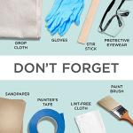 Rust-Oleum Linen White Chalked All-in-One Ultra Matte Paint | One Coat Coverage | No Primer, Sanding, Or Topcoat Needed | Easy Clean Up | Made in USA | 30 OZ