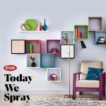 Krylon Now Spray Paint, Gloss, Black, 9 oz