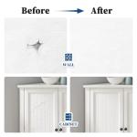 DWIL White Touch Up Paint - Multi Surface Touch Up Paint Pen, Scratch Repair for Wall, Door, Cabinets, Metal, Appliance, Wood, Furniture, 1.5 Fl Oz (Semi Gloss, White)