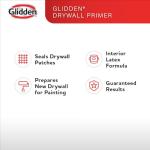 Glidden Interior Drywall Primer Flat, White, 1 Gallon