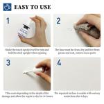 DWIL White Touch Up Paint - Multi Surface Touch Up Paint Pen, Scratch Repair for Wall, Door, Cabinets, Metal, Appliance, Wood, Furniture, 1.5 Fl Oz (Semi Gloss, White)