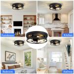 SKEJAO Flush Mount Ceiling Light Fixture,3-Light Ceiling Light Fixture,Black Hallway Light Fixtures Ceiling,Light Fixtures Ceiling Mount for Kitchen,Farmhouse,Hall,Bedroom,Bathroom (1 Pack)