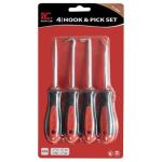 ROTATION Precision Hook and Pick Set for Automotive | 4-Piece Hand Tools