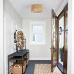 Rattan Ceiling Light Fixture, 3 Light Bohemian Modern Woven Ceiling Light, Boho Flush Mount Ceiling Light for Bedroom Living Room Dining Room, Bulb NOT Included