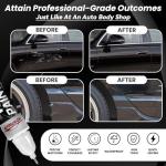 Black Touch Up Paint for Cars, Color Accurate Car Touch Up Paint, Professional Automotive Scratch Repair, Lasting Auto Scratch Remover, Quick Dry, Easy to Use, Safe and Waterproof, Versatile Use