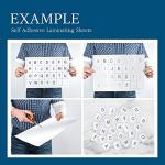 Self Stick Laminating Sheets 8.7 x 12.2 Inches, 4mil, Pack of 20, No Heat, No Machine, Peel and Stick Laminating Sheets, Self Adhesive Contact Paper, Self Sealing Clear Vinyl Stickers by VIOLLETO"