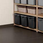 Glidden Grab-N-Go Porch and Floor Interior/Exterior Paint, 1 Gallon, Satin, Brown, Scratch Resistant, 128 Fl Oz (Pack of 1)