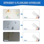 Anirun White Interior Wall Paint 6.35 oz - Small Drywall Repair Paint, Drywall Primer, for Covering Graffiti & Stains on Walls