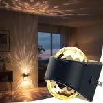 Briignite Night Light, Night Lights Plug into Wall, LED Projector Night Light, Soft White for Bedroom, Dimmable Brightness Dusk to Dawn Nightlight for Kids, Nursery, Bathroom, Home Decor, Gaming Room