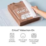 Cricut® Value Iron-On, Black (12 in x 5 ft)- HTV Heat Transfer Vinyl
