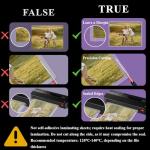 Laminating Sheets 8.5 x 11, 200 Pack Thermal Laminating Pouches 3 mil, Clear Thermal Laminating Plastic Paper Laminator Sheets, Clear Laminate Sheets Fits Letter Sized Paper (8.9 in. × 11.4 in.).