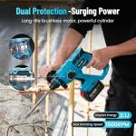 Cordless SDS-Plus Rotary Hammer Drill with Batteries