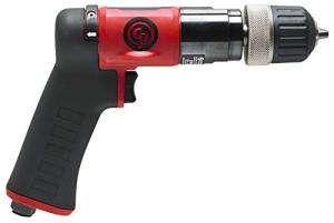 Chicago Pneumatic Air Power Drill with Keyless Chuck