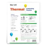 Nuova Premium Thermal Laminating Pouches 9" x 11.5", Letter Size, 3 mil, 100 Pack (LP100H)