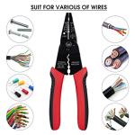 8-Inch Multi-Function Wire Stripper and Crimper