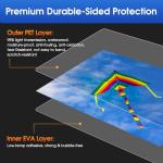 KTRIO 200 Pack Laminating Sheets, Hold 8.5 x 11 Inches, 3 Mil Thermal Laminating Pouches, 9 x 11.5 Laminate Sheets for Laminator, Clear Lamination Sheet Paper, Letter Size, Office School Home Supplies