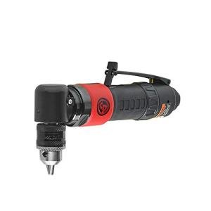 Chicago Pneumatic CP879C - Air Power Drill, 3/8 Inch (10 mm), Keyed Chuck, Angle Handle, 0.35 HP / 260 W, Stall Torque 3.2 ft. lbf / 4.4 NM, 2000 RPM, Hand Drill, Power Tools & Home Improvement