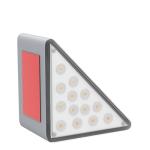 NIORSUN Solar Step Lights,6 Pack Warm White Solar Stair Lights Outdoor Waterproof IP67 Auto On Off,Solar Lights for Steps,Stair,Patio,Yard,Porch,Front Door,Sidewalk,Deck Decor