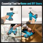 Cordless SDS-Plus Rotary Hammer Drill with Batteries