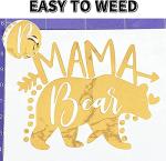 Lya Vinyl Mirror Gold Permanent Vinyl Roll 12" x 6FT Metallic Outdoor Permanent Vinyl for Cutting Machine - Adhesive Roll for Home Decor, Party Decoration, Mug, Window