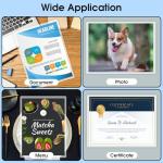 KTRIO 200 Pack Laminating Sheets, Hold 8.5 x 11 Inches, 3 Mil Thermal Laminating Pouches, 9 x 11.5 Laminate Sheets for Laminator, Clear Lamination Sheet Paper, Letter Size, Office School Home Supplies