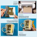 Lya Vinyl Mirror Gold Permanent Vinyl Roll 12" x 6FT Metallic Outdoor Permanent Vinyl for Cutting Machine - Adhesive Roll for Home Decor, Party Decoration, Mug, Window