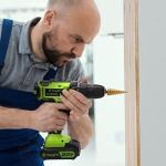 Yougfin Cordless Drill, 20V Power Drill Taladro Inalámbrico 3/8” Keyless Chuck Set with Battery and Charger Power Tool for Home Improvement with 25+1 Torque Variable Speed