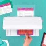 Xyron Two Sided Laminate Refill for 9" Creative Station, 9 3/8" x 40', Refill-Cartridge for Label Maker, Laminator Machine, Scrapbooking Supplies, Home Office & Home School Craft Supplies (0902-01-40)