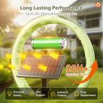 addlon 54(48+6) FT Solar String Lights Waterproof,Patio Lights Solar Powered with Remote & USB Port 15+1 LED Shatterproof Bulbs 3 Light Modes, Dimmable Solar Light for Camping Backyard Garden