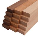 Barrington Hardwoods Domestic Variety Pack 5 Walnut, 5 Maple and 5 Cherry Boards - 3/4 in x 2 in (15Pcs) (3/4" x 2" x 24")