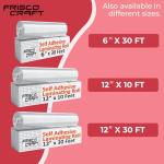 Frisco Craft Transparent Self Adhesive Laminating Roll - Self Laminating Sheets for Decals, Sticker, Photos & More - No Heat Sealing, Glossy, Clear Sheets (12" x 30 ft)