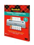 Scotch dry erase Thermal Laminating Pouches, 50-Pack, Works with Dry Erase Markers, Reuseable Worksheets, Calendars, Checklists, 8.9 x 11.4 Inches, Letter Size, Clear Professional Finish (TP3854-50DE)