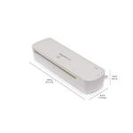 Amazon Basics 9-Inch Thermal Laminator Machine with Quick Warm-Up, 2 Heat Settings, Jam Release for Documents and Photos, White