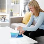 GBC Laminating Sheets, Self Adhesive Pouches, Letter Size, Glossy, 3 Mil, SelfSeal, 10 Pack (3747308)