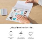 Cricut® Lamination Film - 8.5 in x 11 in (30 Count) - 15 Holographic + 15 Transparent Laminate Sheets - Adds a Protective, UV-Resistant Finish to Stickers, Scrapbooks, Decals, Cards, & More