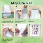 Koala Self Adhesive Laminating Sheets - 9 x 12 Inch Clear Laminate Sheets for Stickers, Photos - 5 Sheets, No Machine Needed