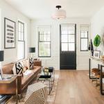 Vexagyle 12.6inch Flush Mount Ceiling Light Fixture,3-Light Modern Close to Ceiling Light with 2-Layer Linen Fabric Shade,Farmhouse Drum Ceiling Mount Lamp for Bedroom Hallway Living Room