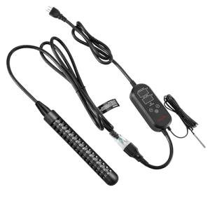 GRILLME 1000W Immersion Water Heater with Intelligent Temperature Controller,Fully Submersible Portable Electric Heater,5 Galons Bucket Heater,100% Waterproof,316L Shell,Easy and Convenient to Use