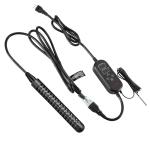 GRILLME 1000W Immersion Water Heater with Intelligent Temperature Controller,Fully Submersible Portable Electric Heater,5 Galons Bucket Heater,100% Waterproof,316L Shell,Easy and Convenient to Use